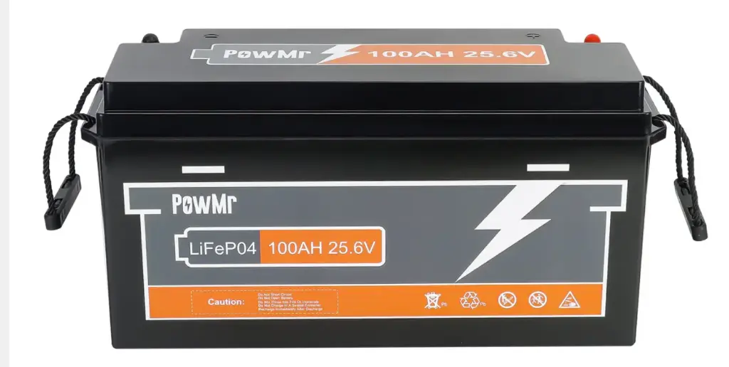 Powmr LifePO4 accu 25,6 V 100 Ah
